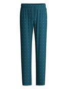 Uomo - Pantaloni da notte con tasche in Cotone di colore Turchese, Modello, della serie RMX Sleep Free di CALIDA