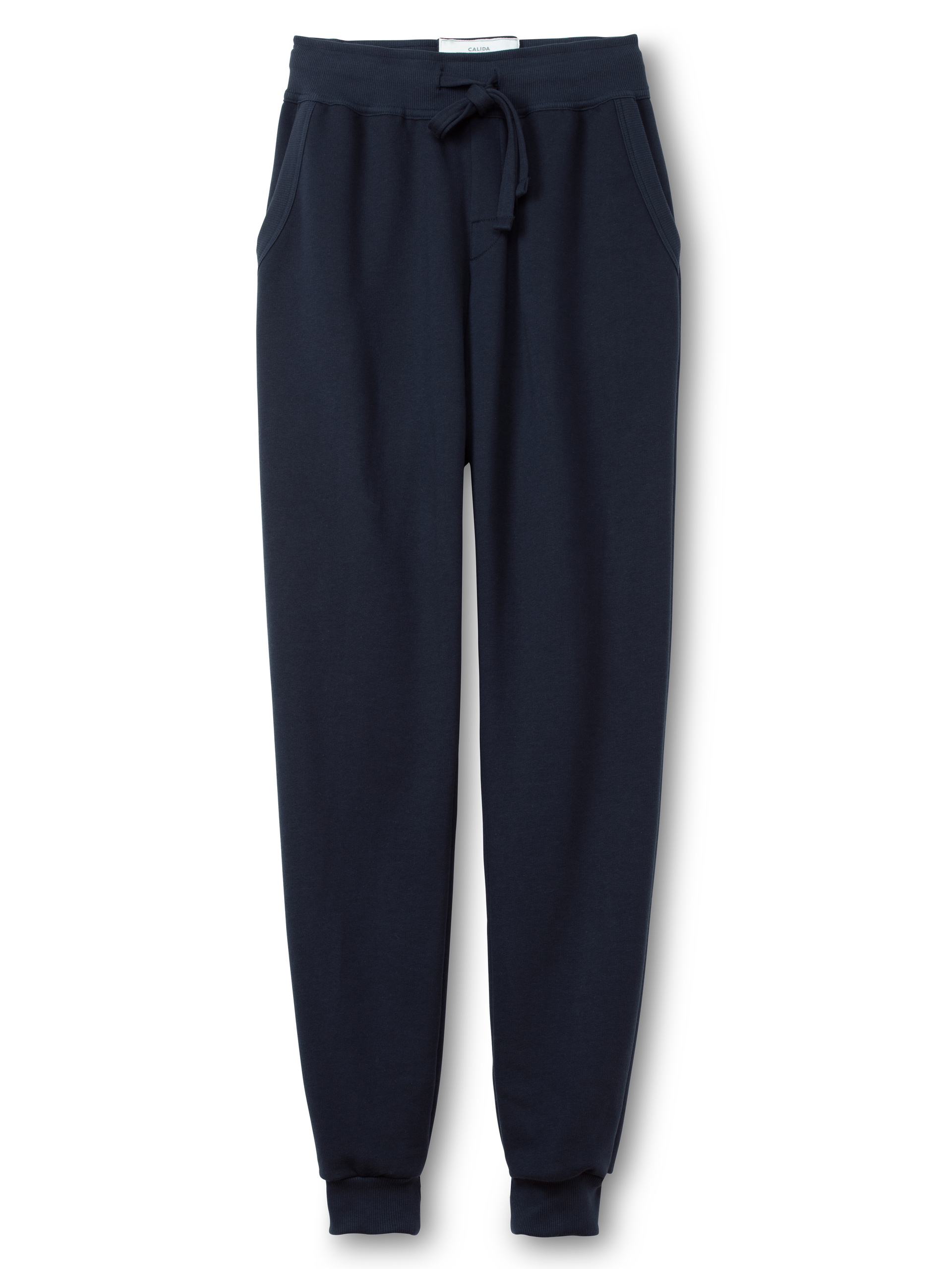 Men - Sweatpants made of 100% Cotton in Blue, Unicoloured, from the Circular Lounge series by CALIDA