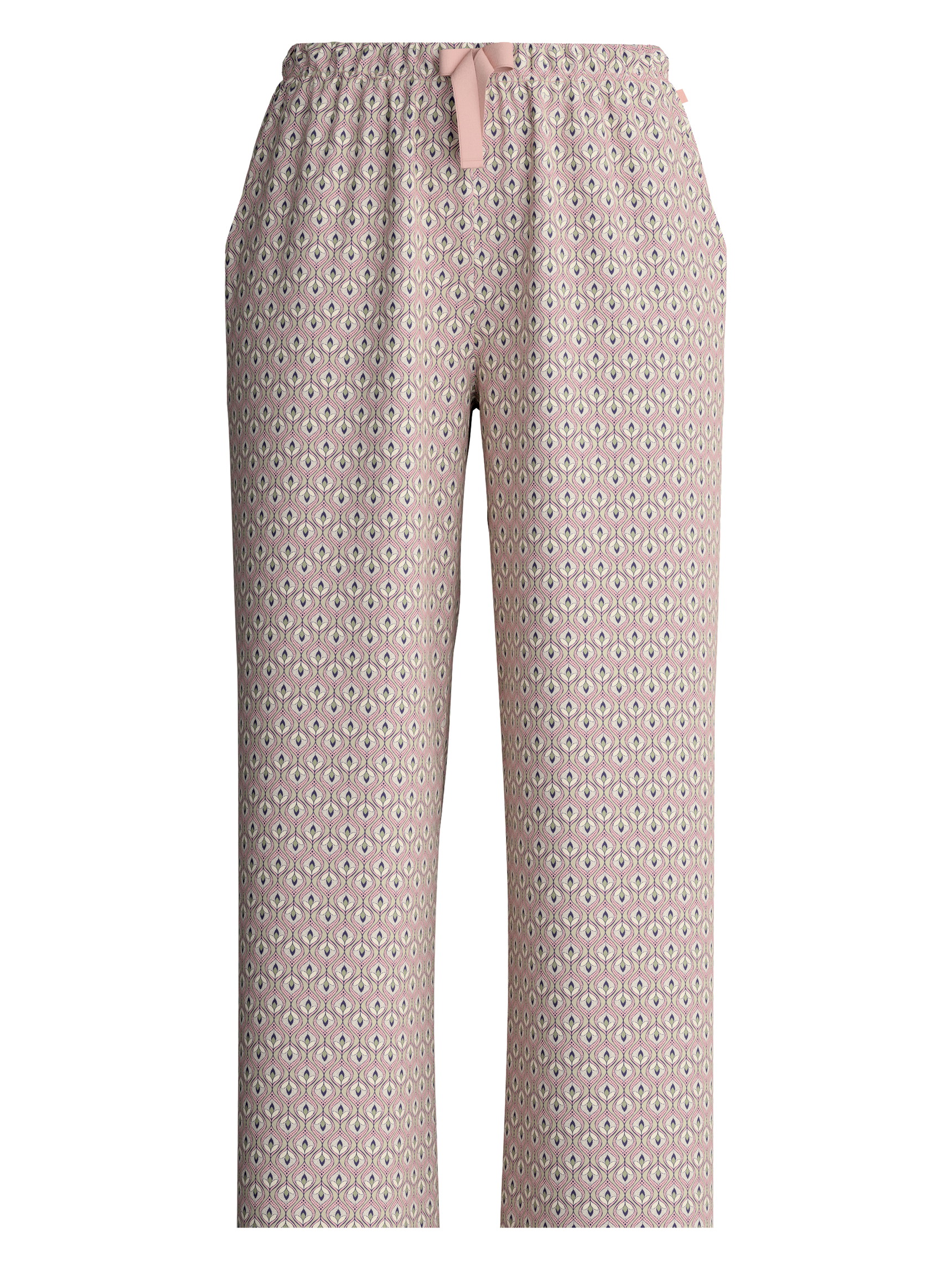 Women - Pyjama bottom made of 100% Cotton in Green, Patterned, from the Favourites Arts series by CALIDA