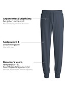 Men - Pyjama bottom with cuffs made of Modal in Blue, Unicoloured, from the DSW Balancing series by CALIDA