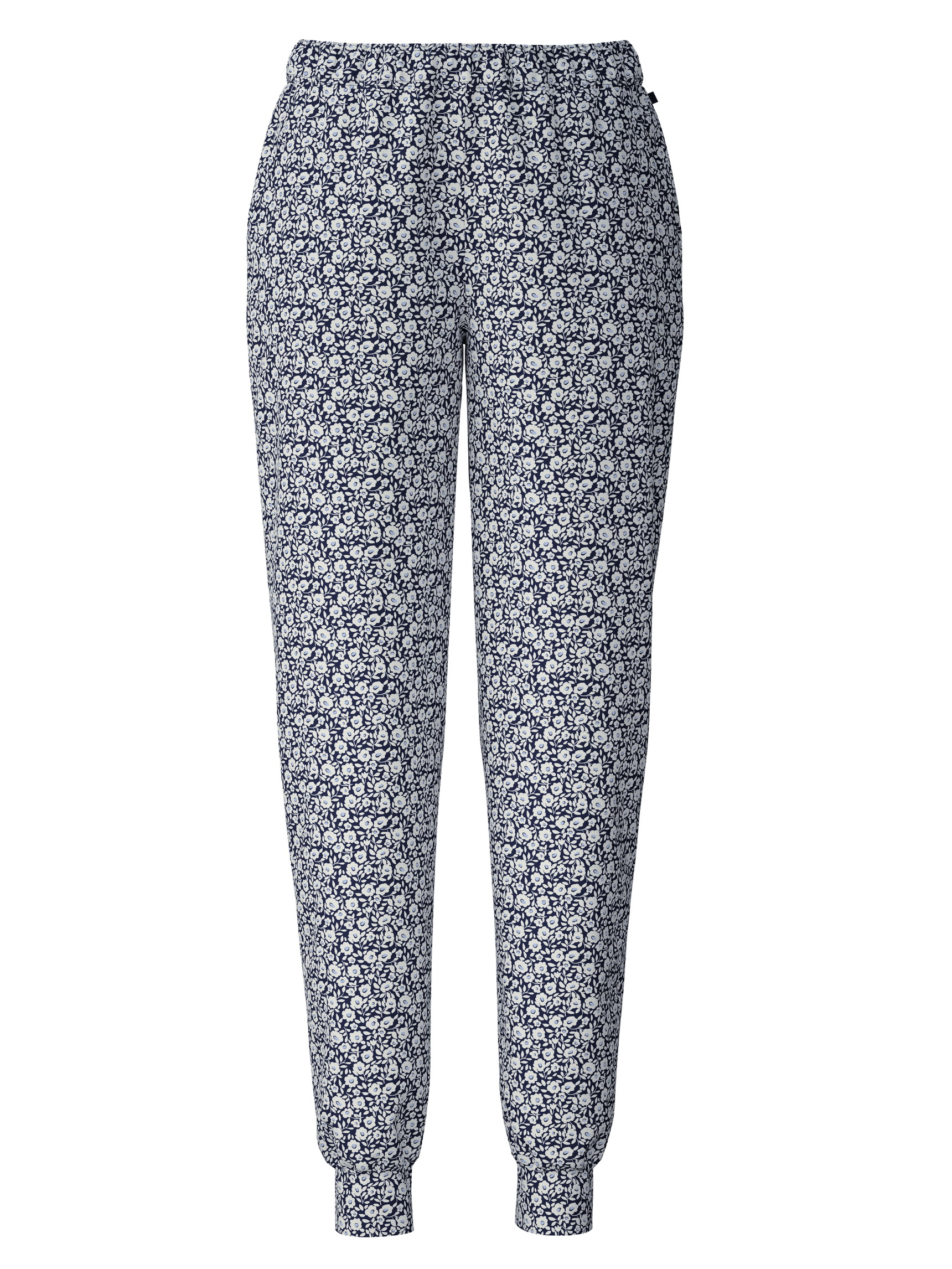 Women - Pyjama bottom made of 100% Cotton in Blue, Floral, from the Favourites Joy II series by CALIDA