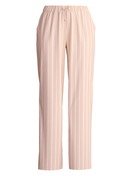 Women - Pyjama trousers with side pockets made of Cotton in Beige, Striped, from the Favourites Arts series by CALIDA