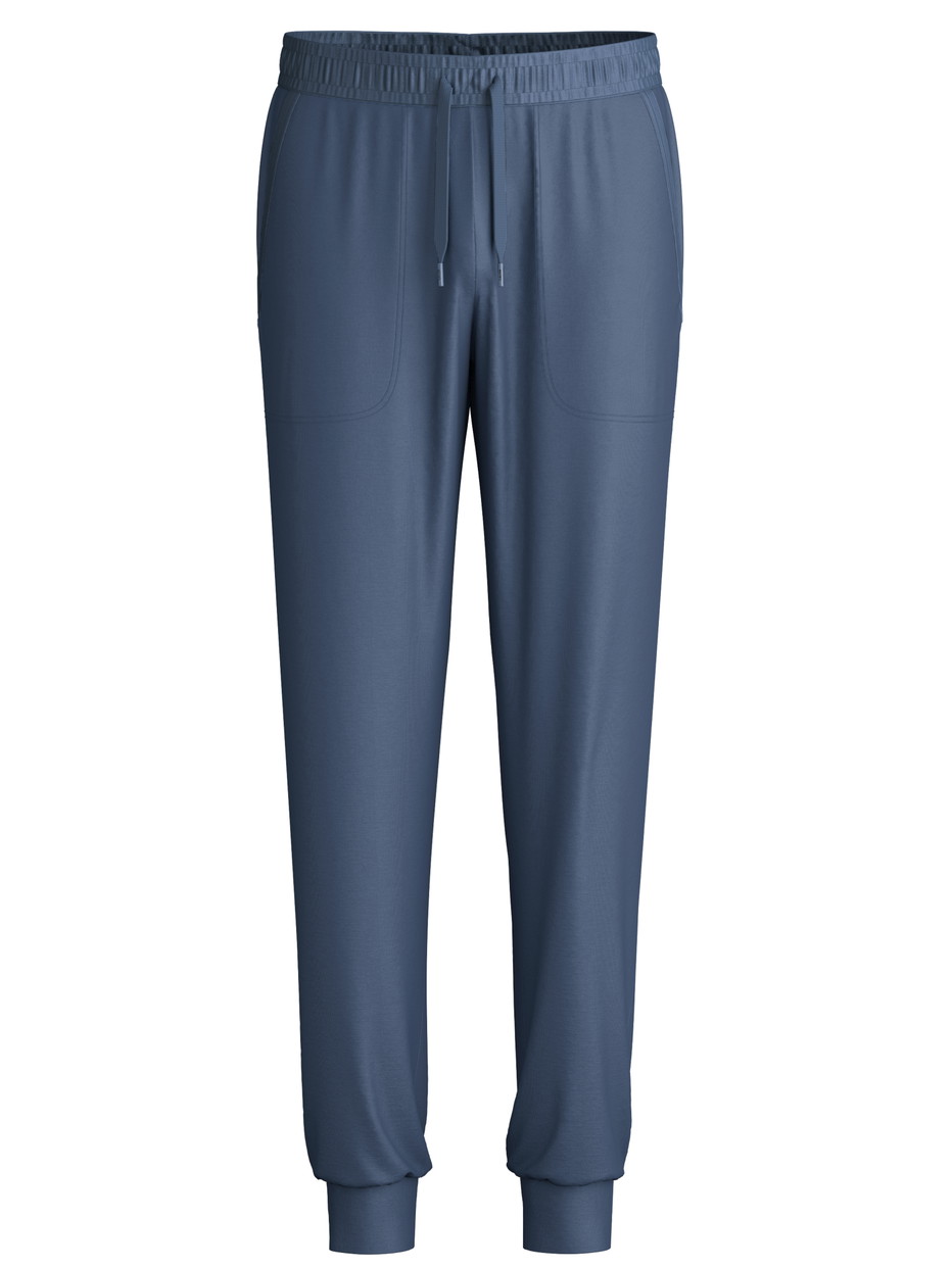 Uomo - Pantalone in Lyocell di colore Blu, Tinta unita, della serie DSW Cooling di CALIDA