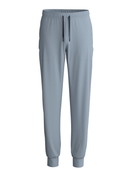 Uomo - Pantaloni pigiama con polsini in Lyocell di colore Grigio, Tinta unita, della serie DSW Warming di CALIDA