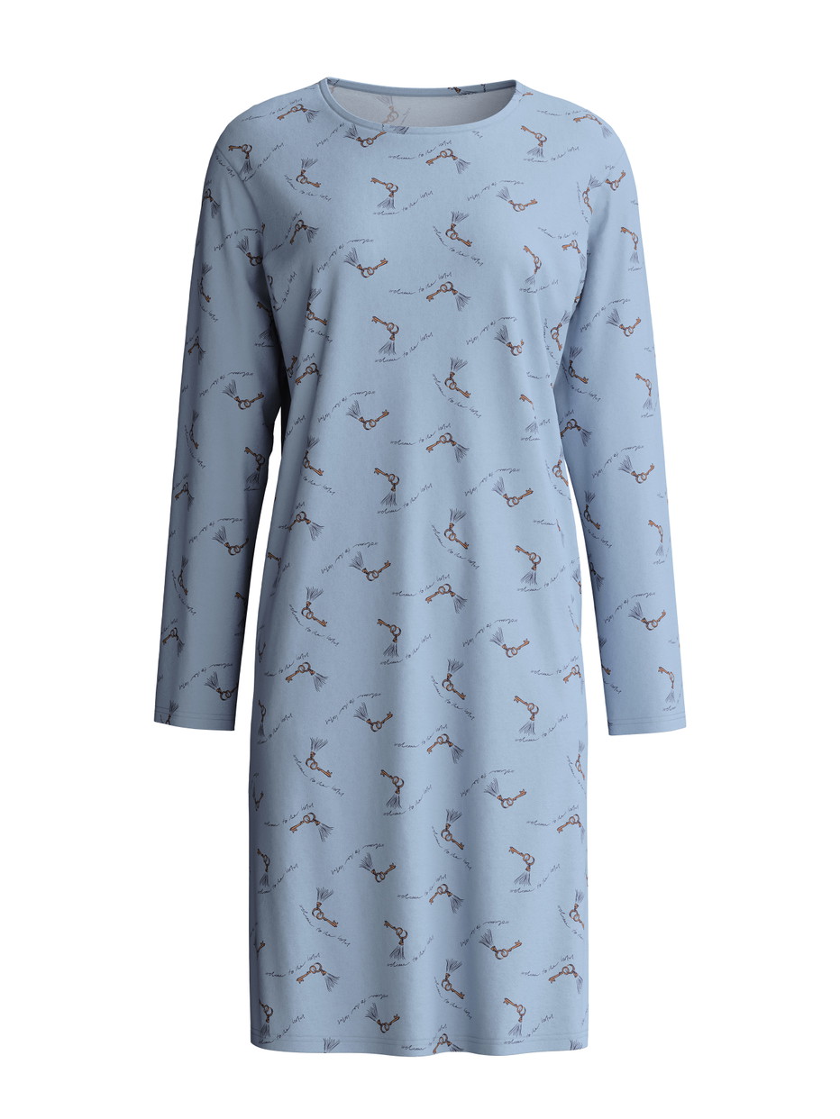 Women -  made of 100% Cotton in Blue, Patterned, from the Hotel Nights series by CALIDA