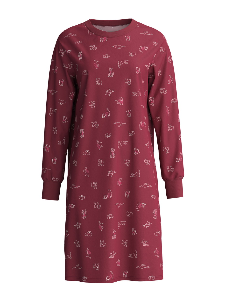Women -  made of 100% Cotton in Red, Patterned, from the Family & Friends series by CALIDA