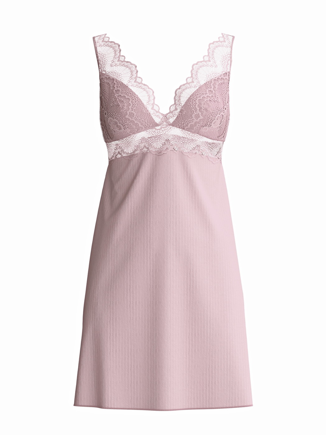 Women - Nightdress made of Modal in Purple, Lace, from the Feminine Lounge series by CALIDA