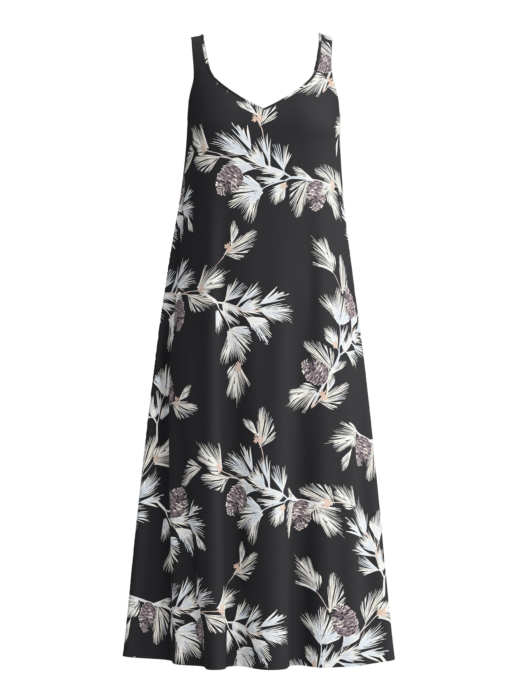 Women -  made of Modal in Black, Floral, from the Glimmer M&M series by CALIDA