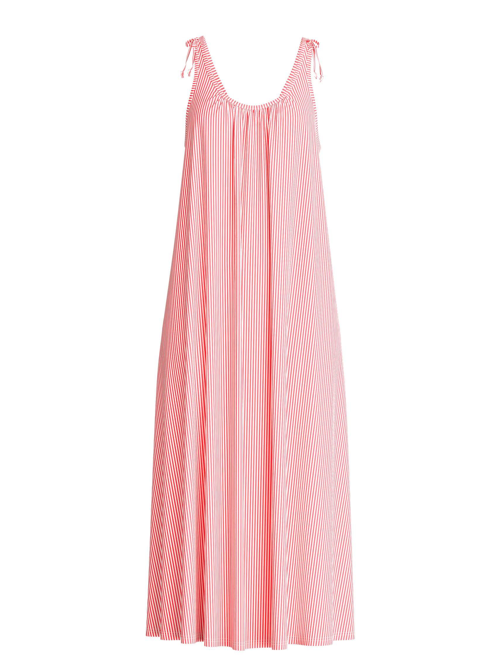 Women - Nightdress, length 125 cm made of Cotton in Pink, Unicoloured, from the Favourites Beach series by CALIDA