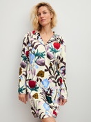 Women model is wearing  made of 100% Cotton in Beige, Floral from the Alpine M&M series by CALIDA, Additional Image