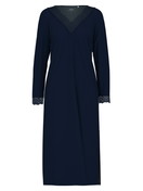 Donna - Camicia da notte a maniche lunghe in Modal di colore Blu, Pizzo, della serie Elegant Dreams di CALIDA