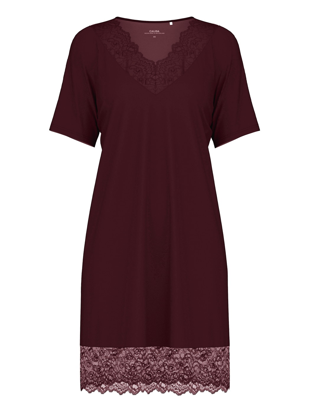 Women - Nightdress made of Modal in Red, Lace, from the Season Special series by CALIDA