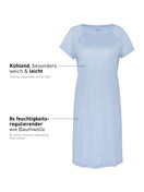 Women - Sleepshirt made of Lyocell in Blue, Unicoloured, from the DSW Cooling series by CALIDA