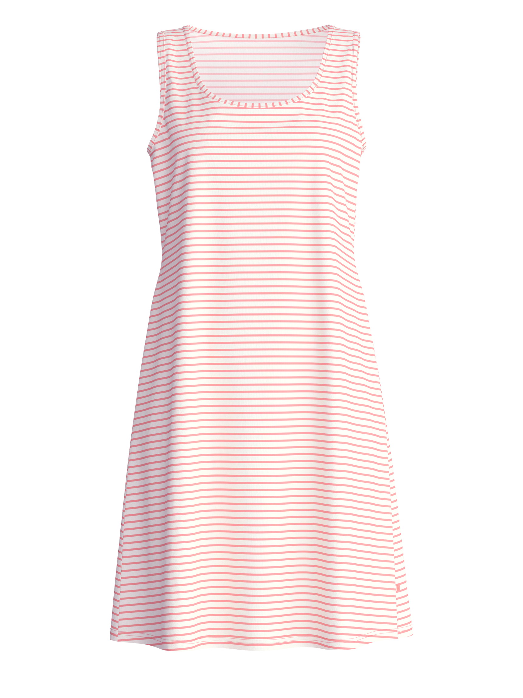 Women - Nightdress, length 95 cm made of 100% Cotton in Orange, Patterned, from the Lovely Nights series by CALIDA