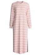 Femme - Chemise de nuit manches longues – Longueur 130 cm en 100% coton de couleur Rose, Floral, de la série Midnight Flowers de CALIDA, Emballage