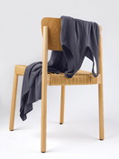 Le mannequin Femme porte le/la Chemise de nuit, longueur 125 cm en Modal de couleur Bleu, Unicolore, de la série Natural Loungewear de CALIDA, Image supplémentaire