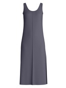 Femme - Chemise de nuit, longueur 125 cm en Modal de couleur Bleu, Unicolore, de la série Natural Loungewear de CALIDA