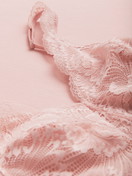 Women model is wearing Nightdress, length 95 cm made of Modal in Pink, Lace from the Elegant Dreams series by CALIDA, Additional Image