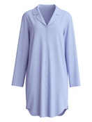 Women - Nightshirt, length 95 cm made of 100% Cotton in Blue, Unicoloured, from the EDITION 85 series by CALIDA