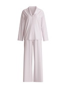 Women - Pyjamas with buttons made of Modal in Purple, Striped, from the Striped Dreams series by CALIDA