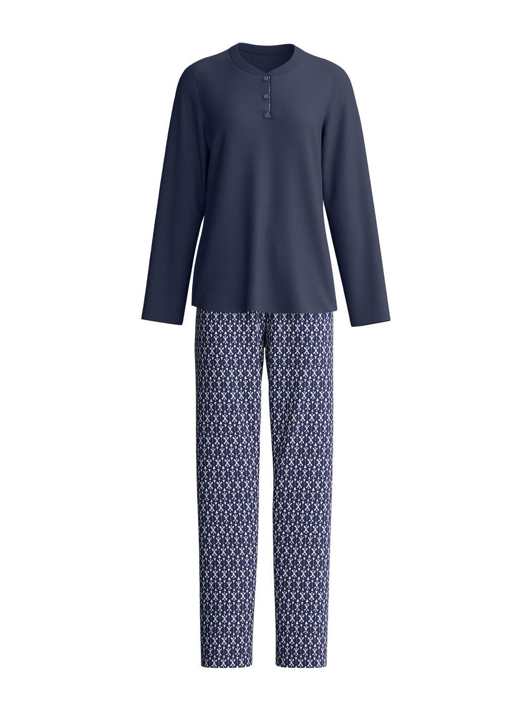 Women -  made of 100% Cotton in Blue, Patterned, from the Midnight Hearts series by CALIDA