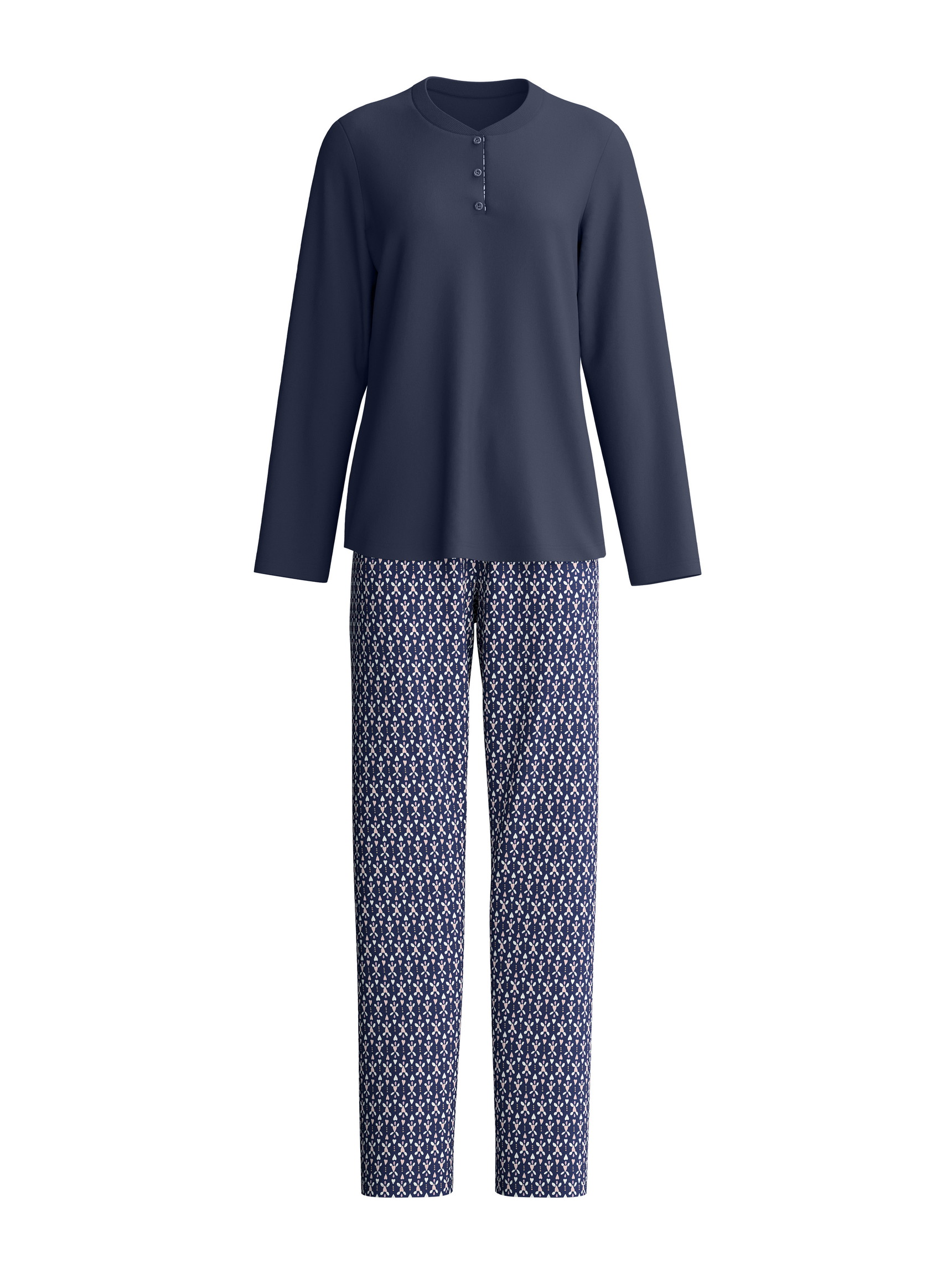 Women -  made of 100% Cotton in Blue, Patterned, from the Midnight Hearts series by CALIDA