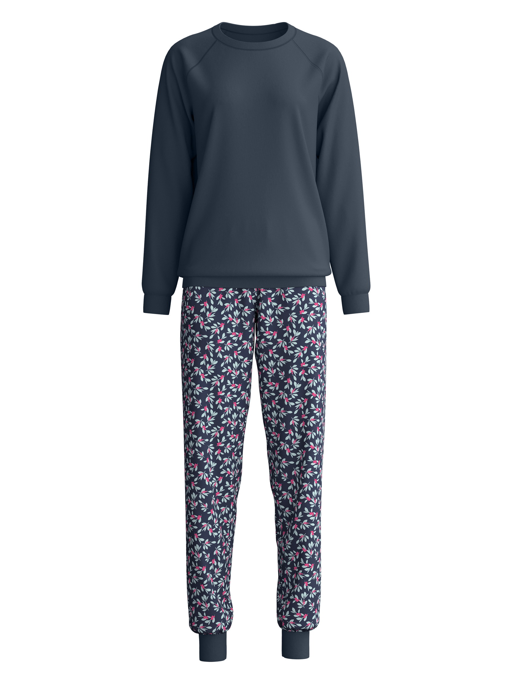 Femme -  en 100% coton de couleur Bleu, À motifs, de la série Family & Friends de CALIDA