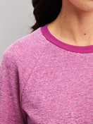La modella / Il modello Donna indossa  in Cotone di colore Rosa, A righe, della serie Soft Dreams di CALIDA, Dettaglio