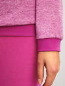 La modella / Il modello Donna indossa  in Cotone di colore Rosa, A righe, della serie Soft Dreams di CALIDA, Dettaglio