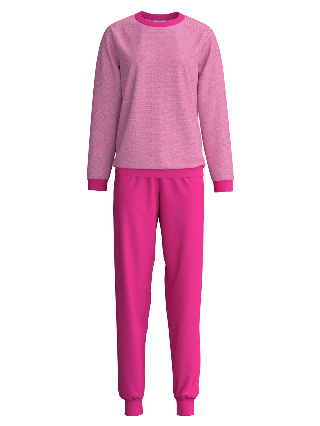 Donna -  in Cotone di colore Rosa, A righe, della serie Soft Dreams di CALIDA