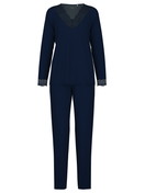 Donna - Pigiami, lunghi in Modal di colore Blu, Pizzo, della serie Elegant Dreams di CALIDA