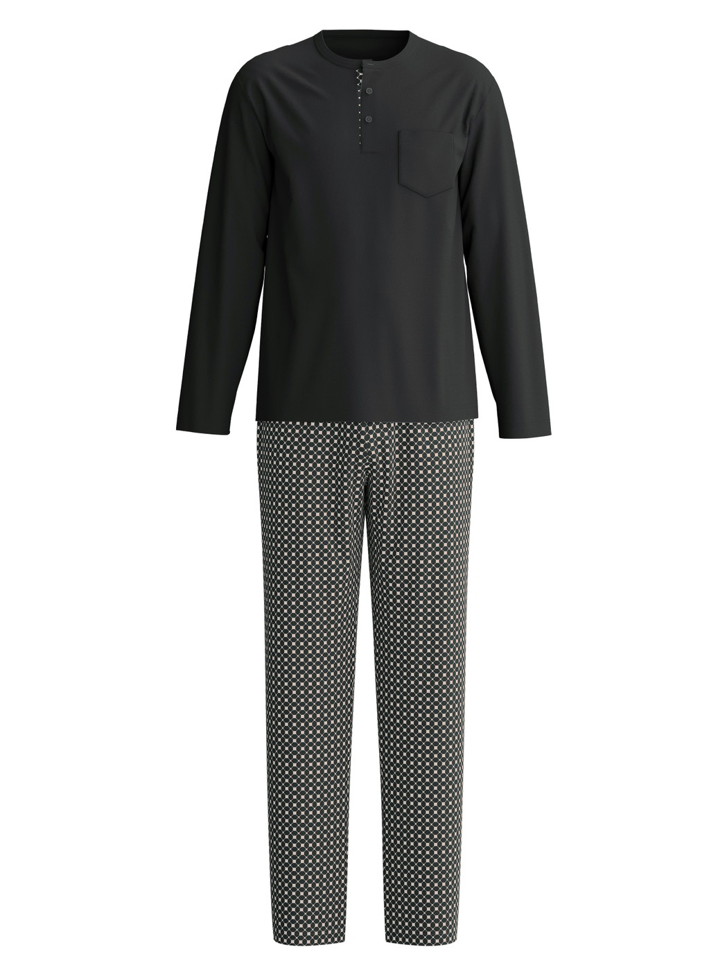 Uomo -  in 100% cotone di colore Nero, Modello, della serie Relax Cosy Vibes 4 di CALIDA