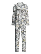 Donna - Pigiama con bottoni in modal TENCEL™ e seta in Modal di colore Beige, Modello, della serie Moonlight Dreams di CALIDA