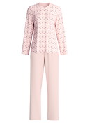Women - Pyjamas, long made of 100% Cotton in Pink, Floral, from the Midnight Flowers series by CALIDA