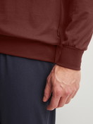 Men model is wearing  made of 100% Cotton in Brown, Unicoloured from the Relax Essentials series by CALIDA, Detail