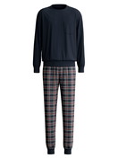 Uomo -  in 100% cotone di colore Blu, A scacchi, della serie Family & Friends di CALIDA