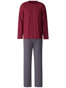 Homme - Pyjama en 100% coton de couleur Rouge, À motifs, de la série Relax Imprint de CALIDA