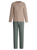 Men - Pyjamas made of 100% Cotton in Blue, Patterned, from the Relax Choice 1 series by CALIDA