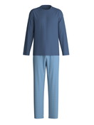 Men - Pyjama made of 100% Cotton in Blue, Patterned, from the Cotton Special series by CALIDA