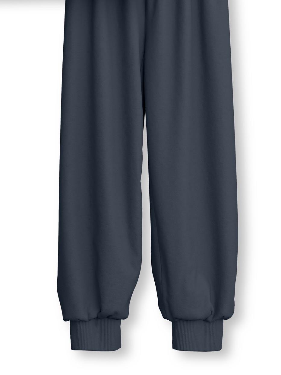 Figli - Pigiama con polsini in 100% cotone di colore Grigio, , della serie Toddlers Sports di CALIDA, Vista frontale, Sfondo bianco