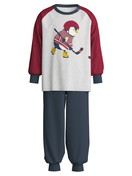 Figli - Pigiama con polsini in 100% cotone di colore Grigio, , della serie Toddlers Sports di CALIDA