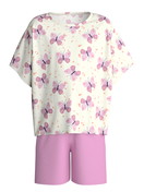 Kinder - Kurz-Pyjama aus 100% Baumwolle in Rosa, Gemustert aus Serie Kids Butterfly von CALIDA