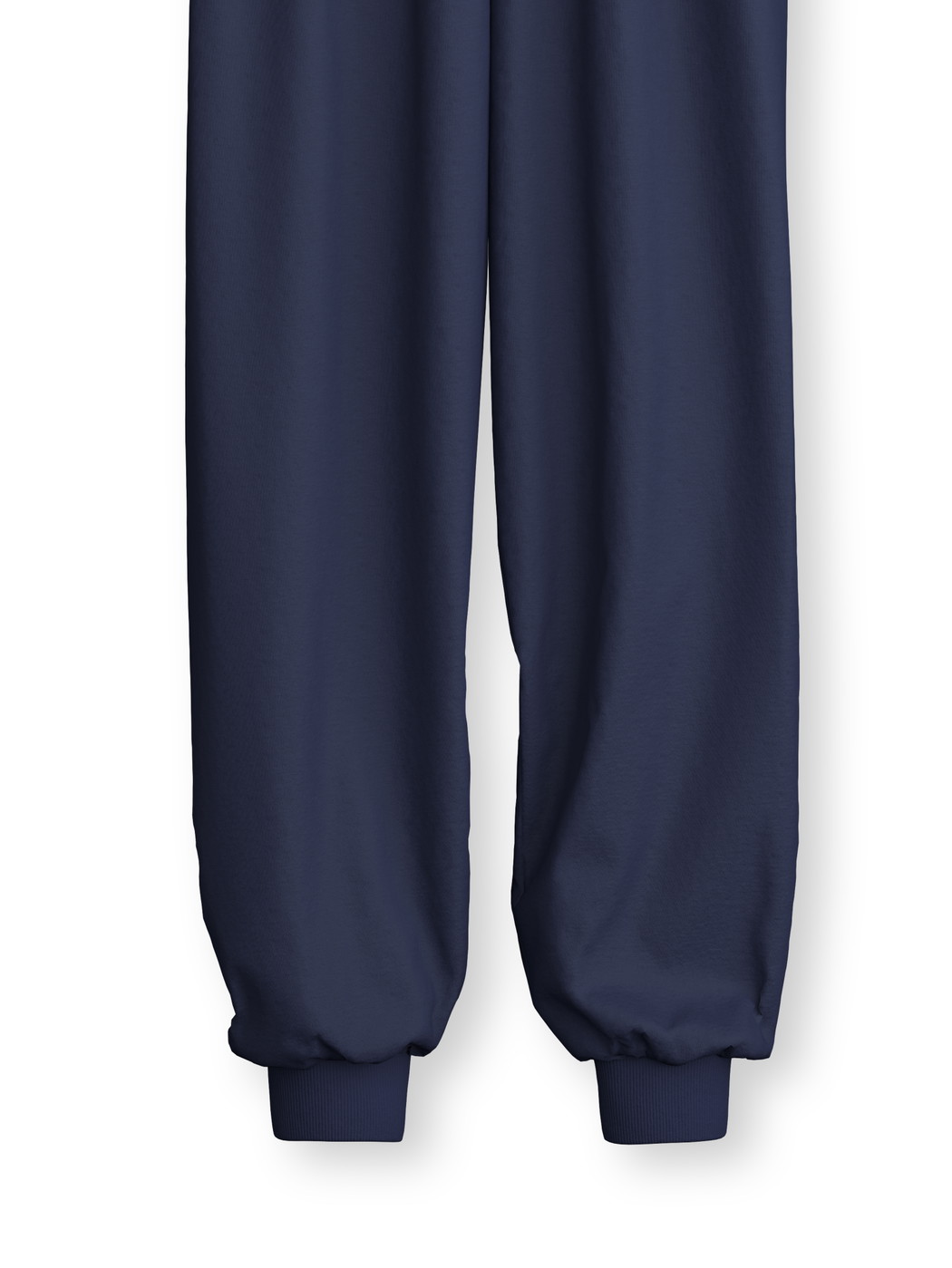 Figli - Pigiama con polsini in 100% cotone di colore Arancione, Modello, della serie Kids Sports di CALIDA, Vista frontale, Sfondo bianco