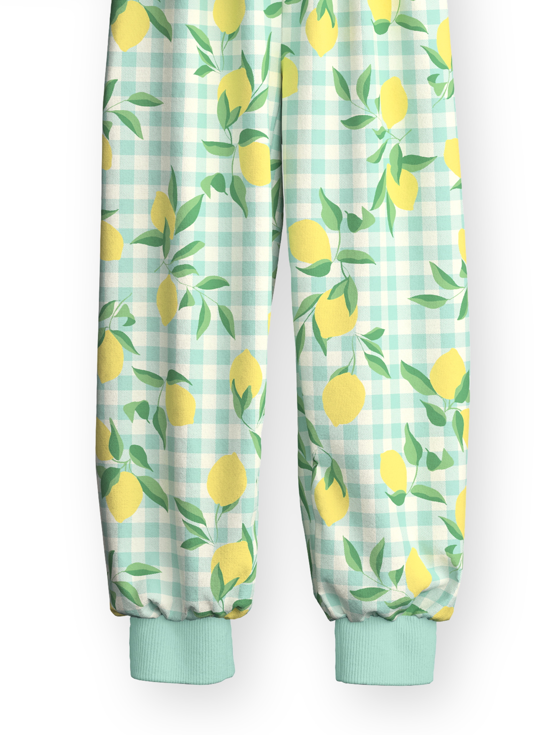 Kinder - Bündchen-Pyjama aus 100% Baumwolle in Grün, Gemustert aus Serie Toddlers Fruits von CALIDA