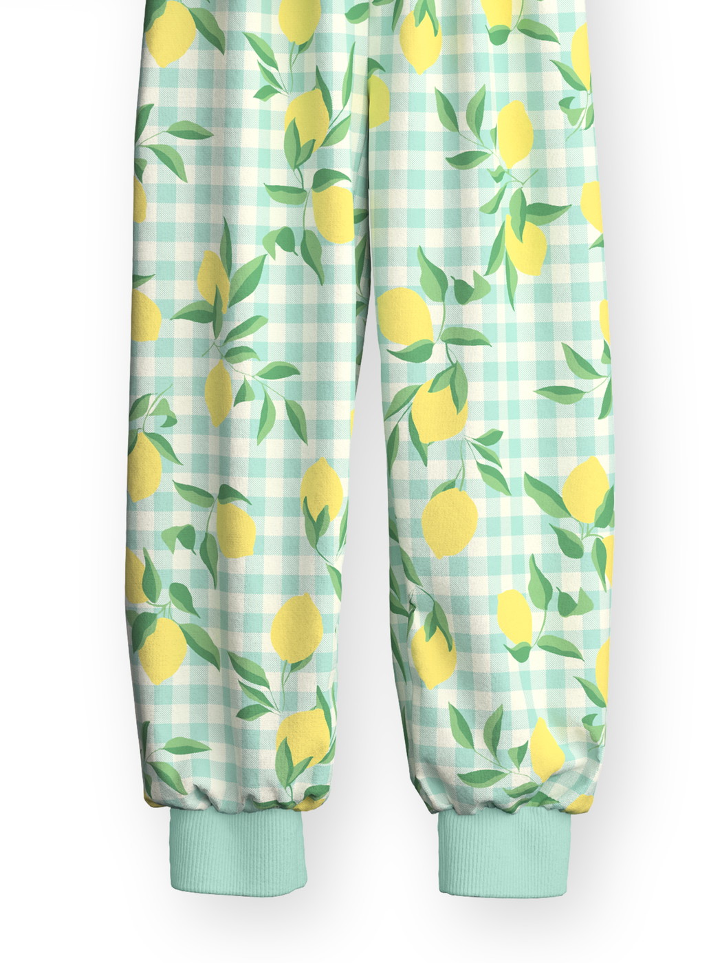 Kinder - Bündchen-Pyjama aus 100% Baumwolle in Grün, Gemustert aus Serie Toddlers Fruits von CALIDA, Vorderansicht, Weißer Hintergrund