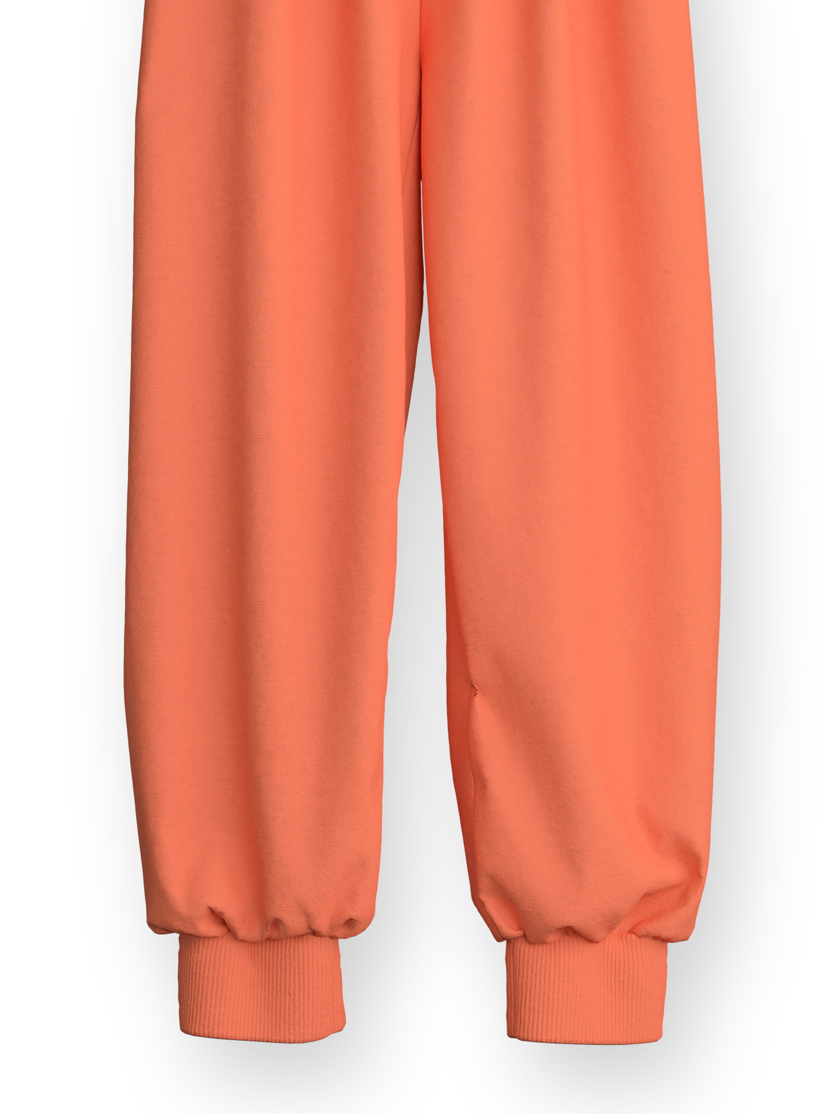 Kinder - Bündchen-Pyjama aus 100% Baumwolle in Orange, Gemustert aus Serie Toddlers Scooter von CALIDA, Vorderansicht, Weißer Hintergrund