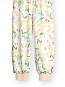 Kinder - Bündchen-Pyjama aus 100% Baumwolle in Rosa, Gemustert aus Serie Toddlers Easter von CALIDA, Vorderansicht, Weißer Hintergrund