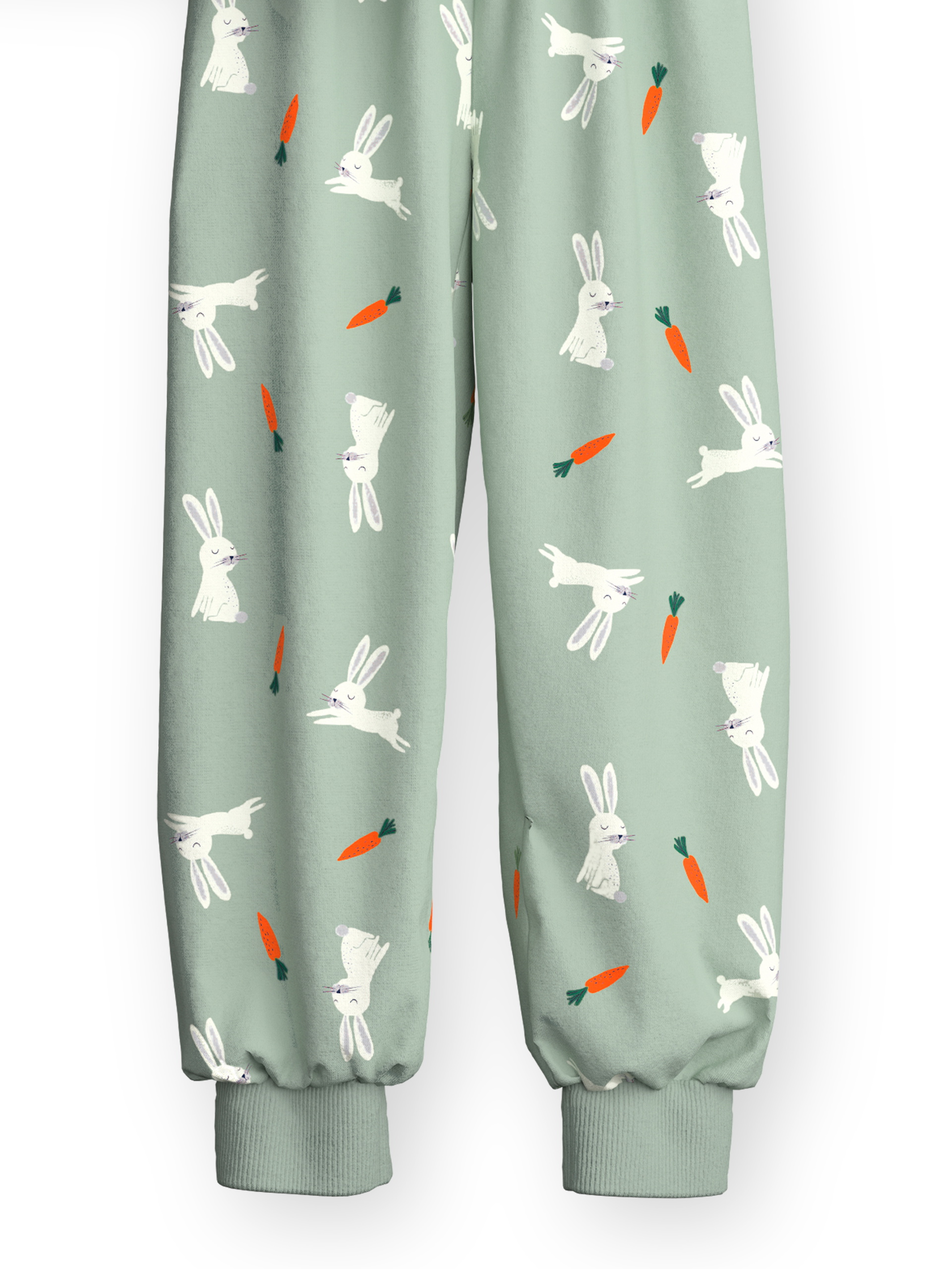 Kinder - Bündchen-Pyjama aus 100% Baumwolle in Grün, Gemustert aus Serie Toddlers Easter von CALIDA