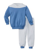 Kids - Pyjama with cuff made of 100% Cotton in Blue, , from the Toddlers Youngster series by CALIDA