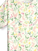 Kinder - Kurz-Pyjama aus 100% Baumwolle in Rosa, Gemustert aus Serie Kids Easter von CALIDA
